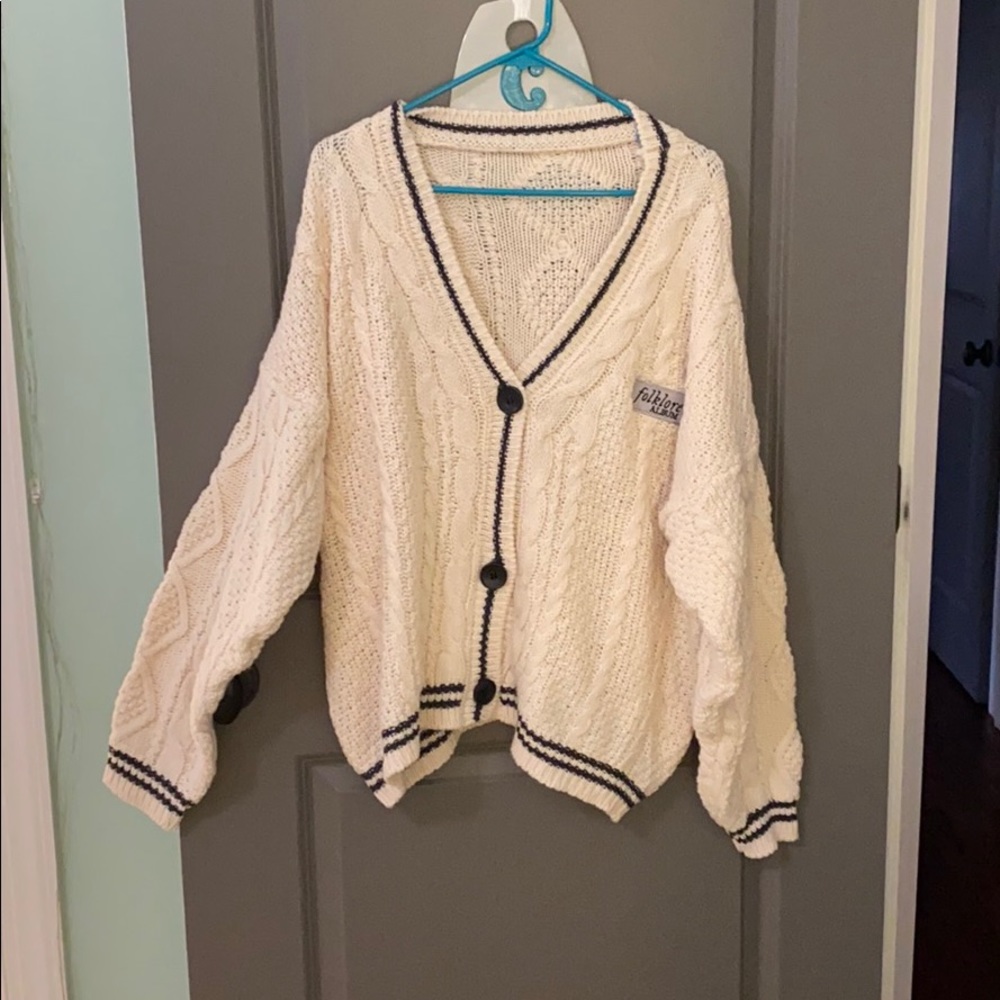COPY - RARE NWT TAYLOR SWIFT FOLKLORE KNIT SWEATER
